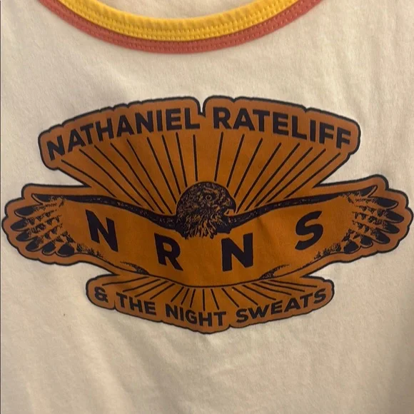 Nathaniel Rateliff NRNS Authentic Concert Tank Top - Size Medium - Picture 3 of 8
